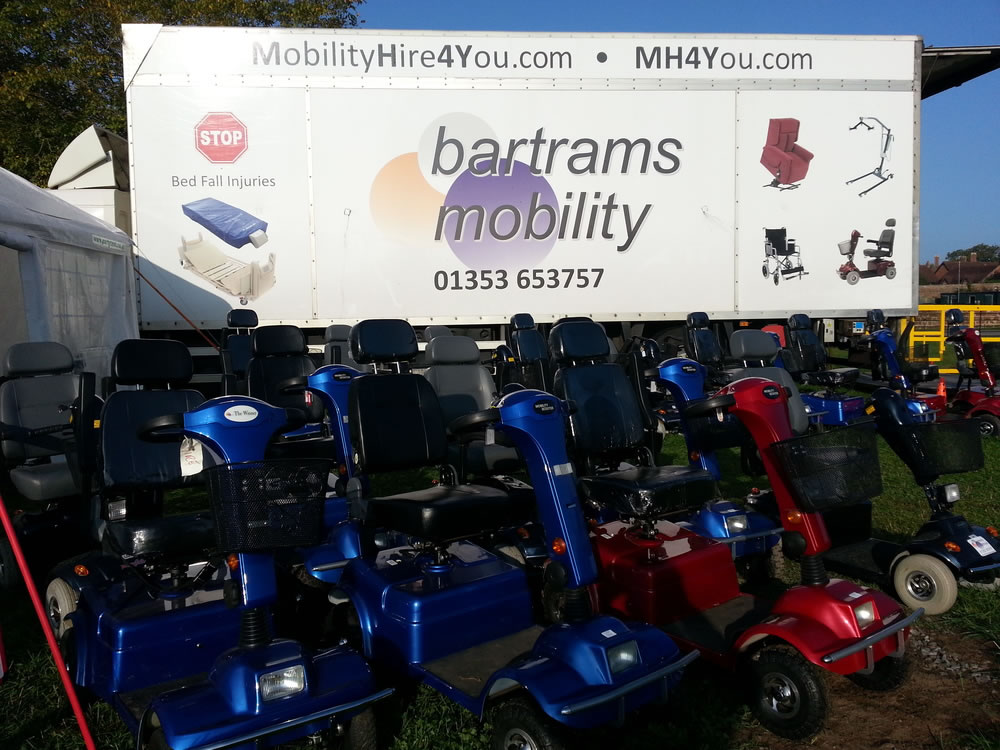 Scooters on hire from mobilityhire4you.com